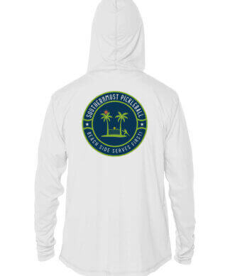 Southernmost Pickelball - Classic Logo - UPF 50+ Hoodie