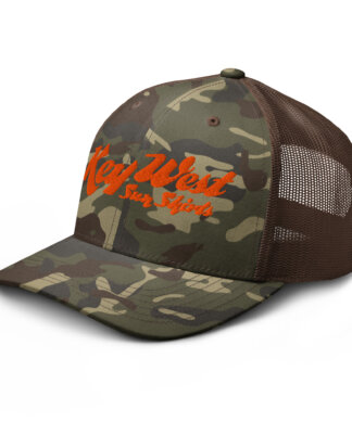 Key West Sun Shirts - Camouflage Trucker Hat