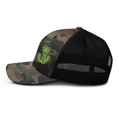 Key West Conch Camouflage Trucker Hat - Image 4