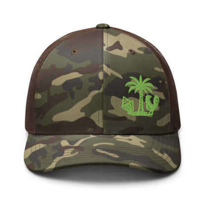 Key West Conch Camouflage Trucker Hat - Image 8