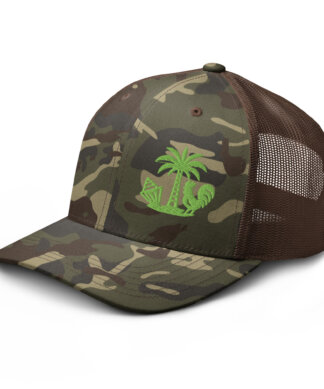 Key West Conch Camouflage Trucker Hat