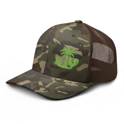 Key West Conch Camouflage Trucker Hat