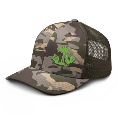 Key West Conch Camouflage Trucker Hat - Image 16