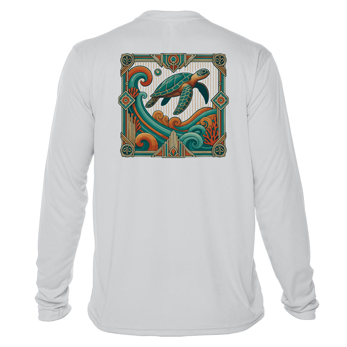Key West Sun Shirts - Turtle Tide - UPF 50+ Long Sleeve - Image 7