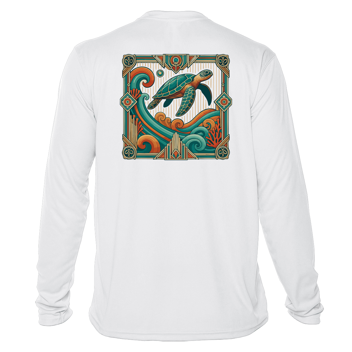 Key West Sun Shirts - Turtle Tide - UPF 50+ Long Sleeve - Image 5