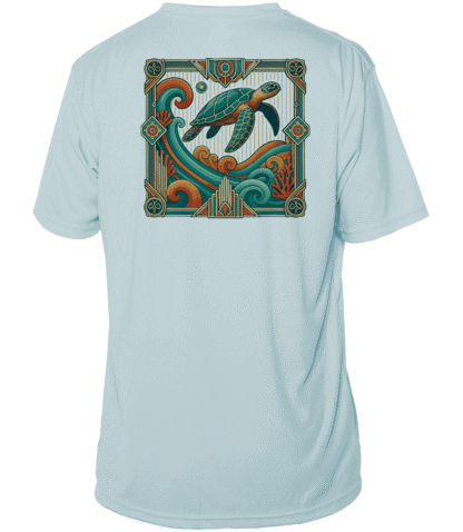 Key West Sun Shirts - Turtle Tide - UPF 50+ Short Sleeve - Image 5