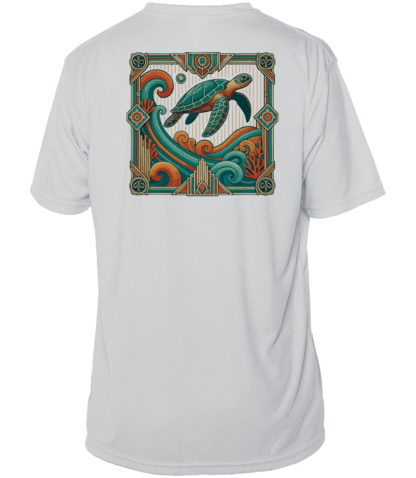 Key West Sun Shirts - Turtle Tide - UPF 50+ Short Sleeve - Image 3