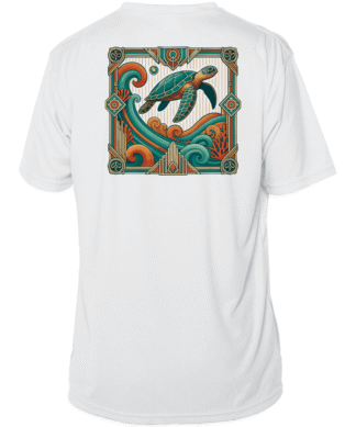 Key West Sun Shirts - Turtle Tide - UPF 50+ Short Sleeve