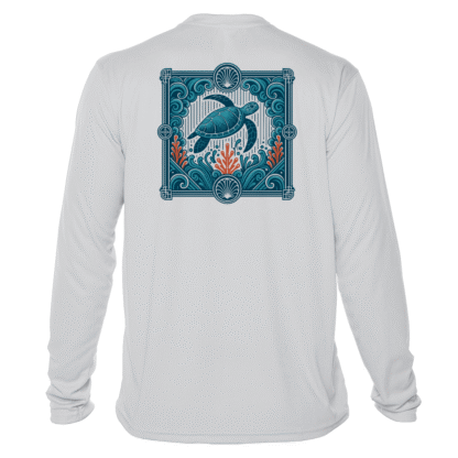 Key West Sun Shirts - Blue Current Cruiser - UPF 50+ Long Sleeve - Image 9
