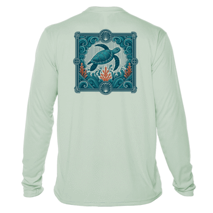 Key West Sun Shirts - Blue Current Cruiser - UPF 50+ Long Sleeve - Image 7