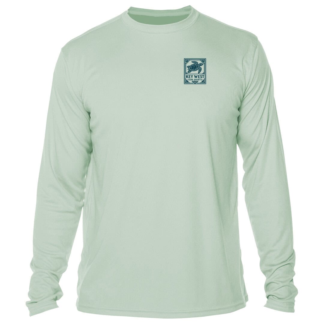 Sun Protection Long Sleeve Shirt with Key West Logo.