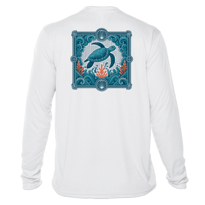Key West Sun Shirts - Blue Current Cruiser - UPF 50+ Long Sleeve - Image 5