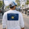Conch Republic Defender UPF 50+ long sleeve shirt with Conch Republic logo, perfect for sun protecti.
