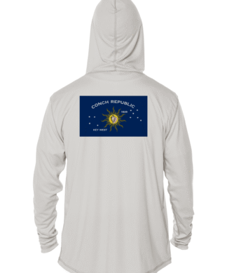 Key West Sun Shirts - Conch Republic Defender - UPF 50+ Hoodie