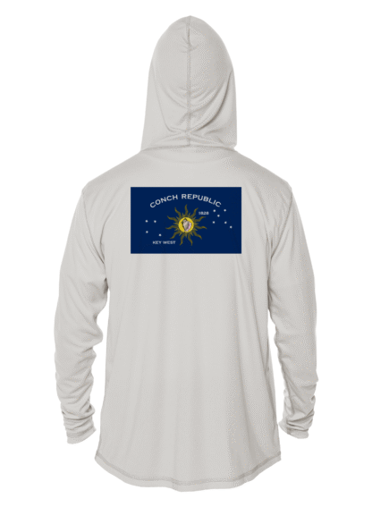 Key West Sun Shirts - Conch Republic Defender - UPF 50+ Hoodie