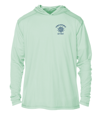 Key West Sun Shirts - Conch Republic Defender - UPF 50+ Hoodie - Image 6