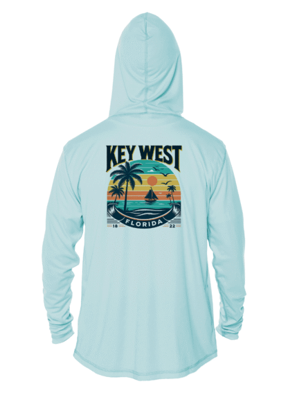 Key West Sun Shirts - Golden Hour - UPF 50+ Hoodie - Image 3