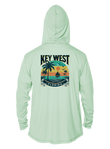 Key West Sun Shirts - Golden Hour - UPF 50+ Hoodie - Image 5