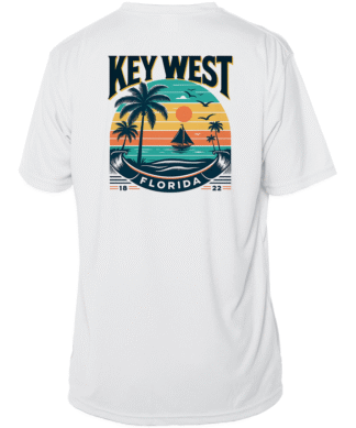 Key West Sun Shirts - Golden Hour - UPF 50+ Short Sleeve