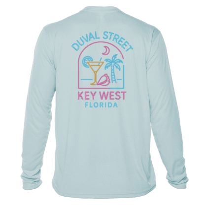 Key West Sun Shirts - Nights on Duval - UPF 50+ Long Sleeve