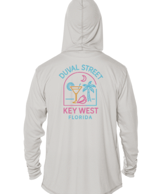 Key West Sun Shirts - Nights on Duval - UPF 50+ Hoodie