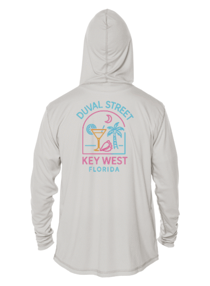 Key West Sun Shirts - Nights on Duval - UPF 50+ Hoodie