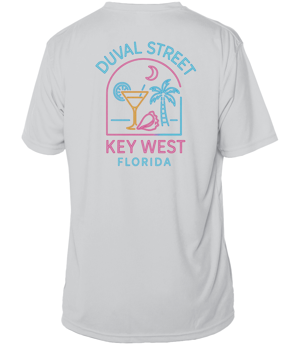 Key West Sun Shirts - Nights on Duval - UPF 50+ Short Sleeve - Image 3