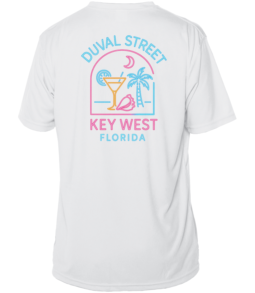 Key West Sun Shirts - Nights on Duval - UPF 50+ Short Sleeve