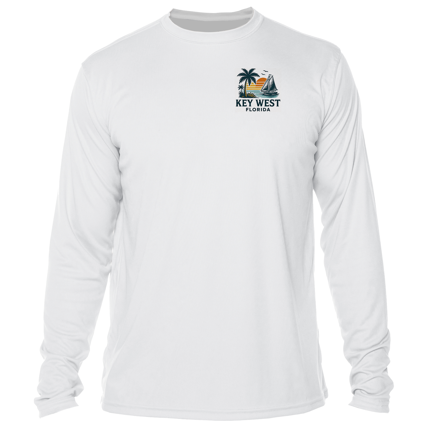 Key West Sun Shirts - Old School Escape - UPF 50+ Long Sleeve - Image 2