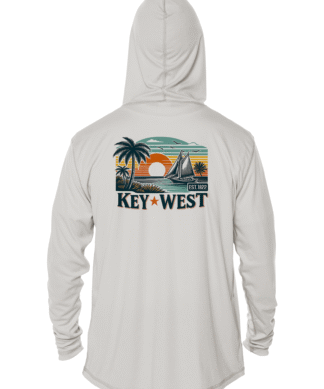 Key West Sun Shirts - Old School Escape - UPF 50+ Hoodie