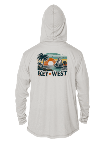 Key West Sun Shirts - Old School Escape - UPF 50+ Hoodie