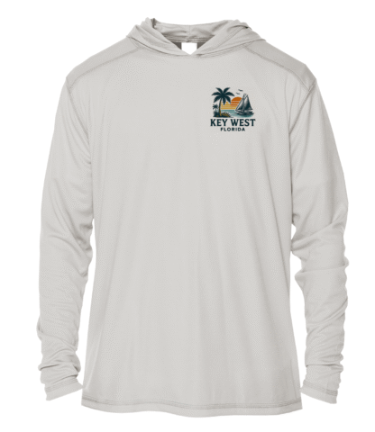 Key West Sun Shirts - Old School Escape - UPF 50+ Hoodie - Image 2