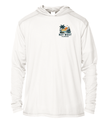 Key West Sun Shirts - Old School Escape - UPF 50+ Hoodie - Image 8
