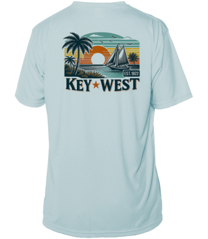Key West Sun Shirts - Old School Escape - UPF 50+ Short Sleeve - Image 5