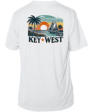 Key West Sun Shirts - Old School Escape - UPF 50+ Short Sleeve