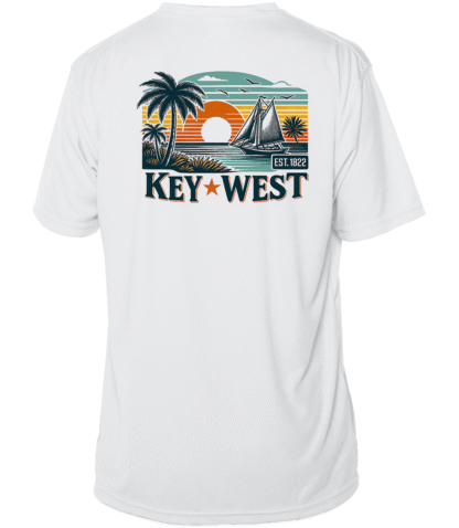 Key West Sun Shirts - Old School Escape - UPF 50+ Short Sleeve