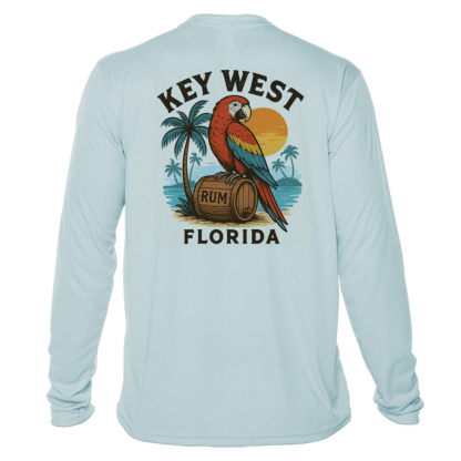 Key West Sun Shirts - Parrot Party - UPF 50+ Long Sleeve - Image 9
