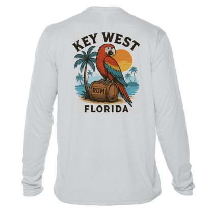 Key West Sun Shirts - Parrot Party - UPF 50+ Long Sleeve