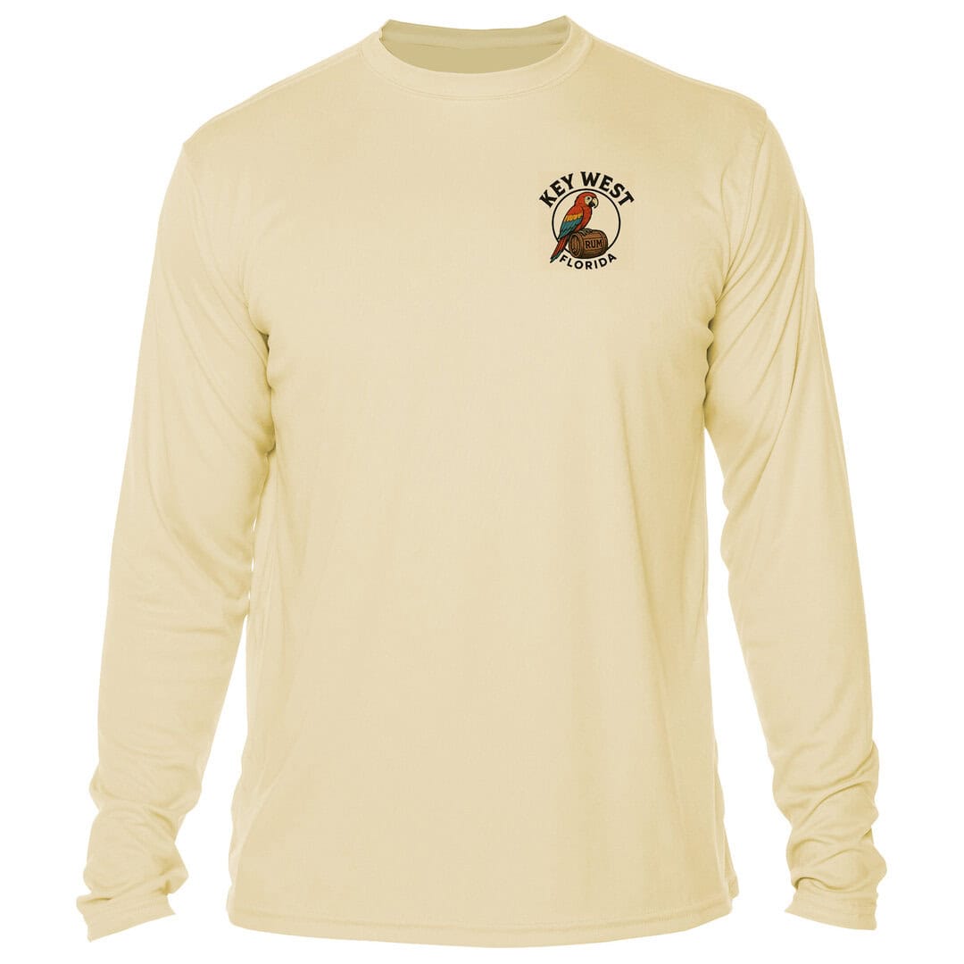 Sun Shirts with Key West Logo for Men.