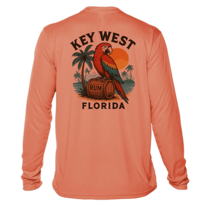 Key West Sun Shirts - Parrot Party - UPF 50+ Long Sleeve - Image 11