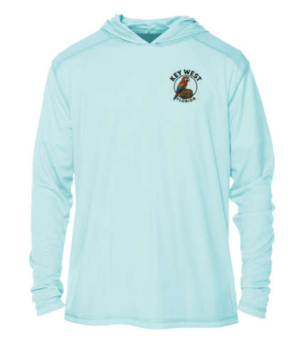 Key West Sun Shirts - Parrot Party - UPF 50+ Hoodie - Image 6