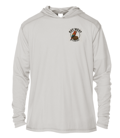 Key West Sun Shirts - Parrot Party - UPF 50+ Hoodie - Image 4