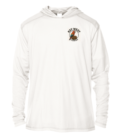 Key West Sun Shirts - Parrot Party - UPF 50+ Hoodie - Image 2