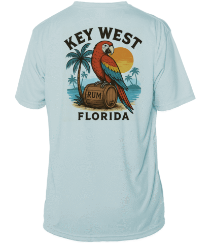 Key West Sun Shirts - Parrot Party - UPF 50+ Short Sleeve - Image 5