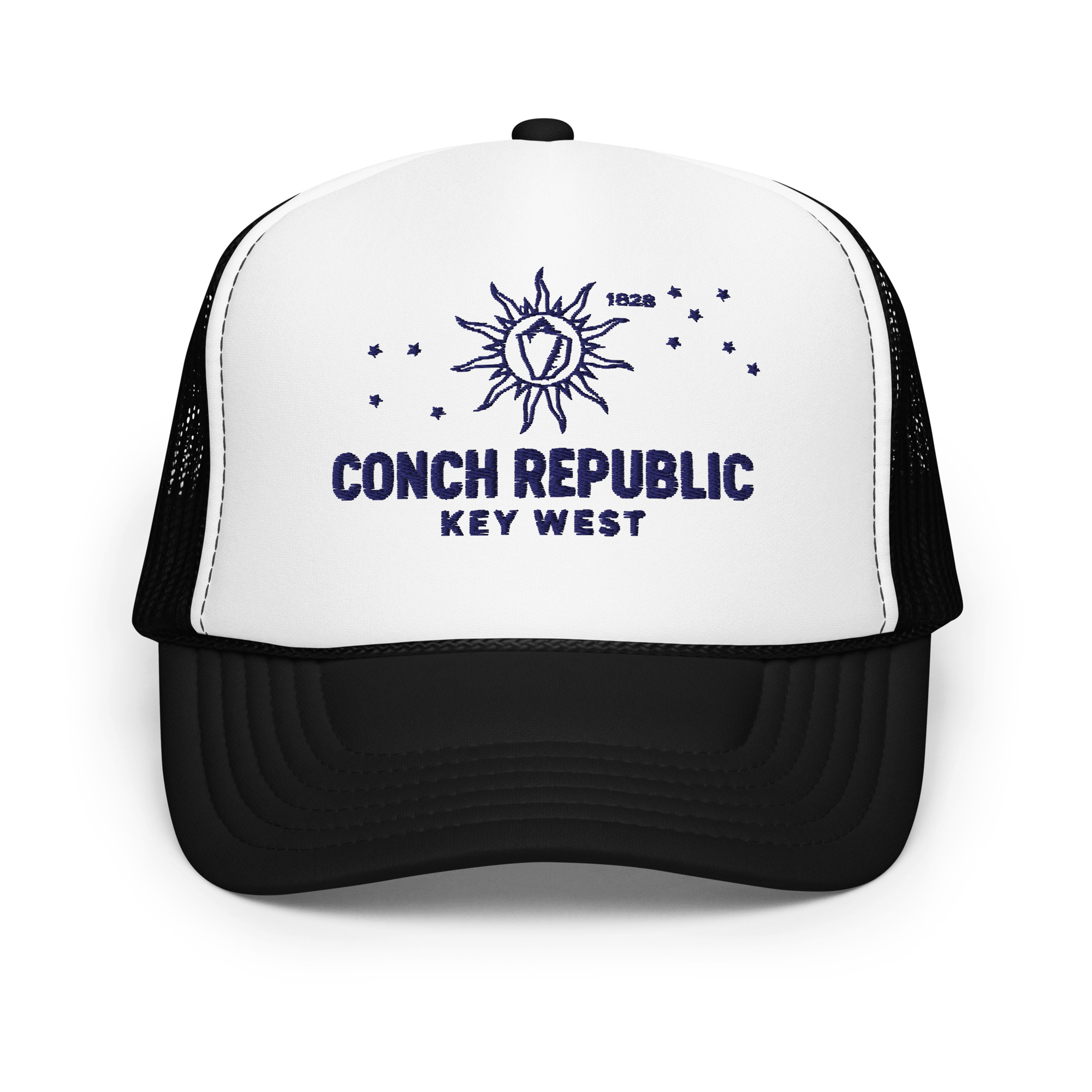 Key West Sun Shirts – Conch Republic – Foam Trucker Hat - Image 26