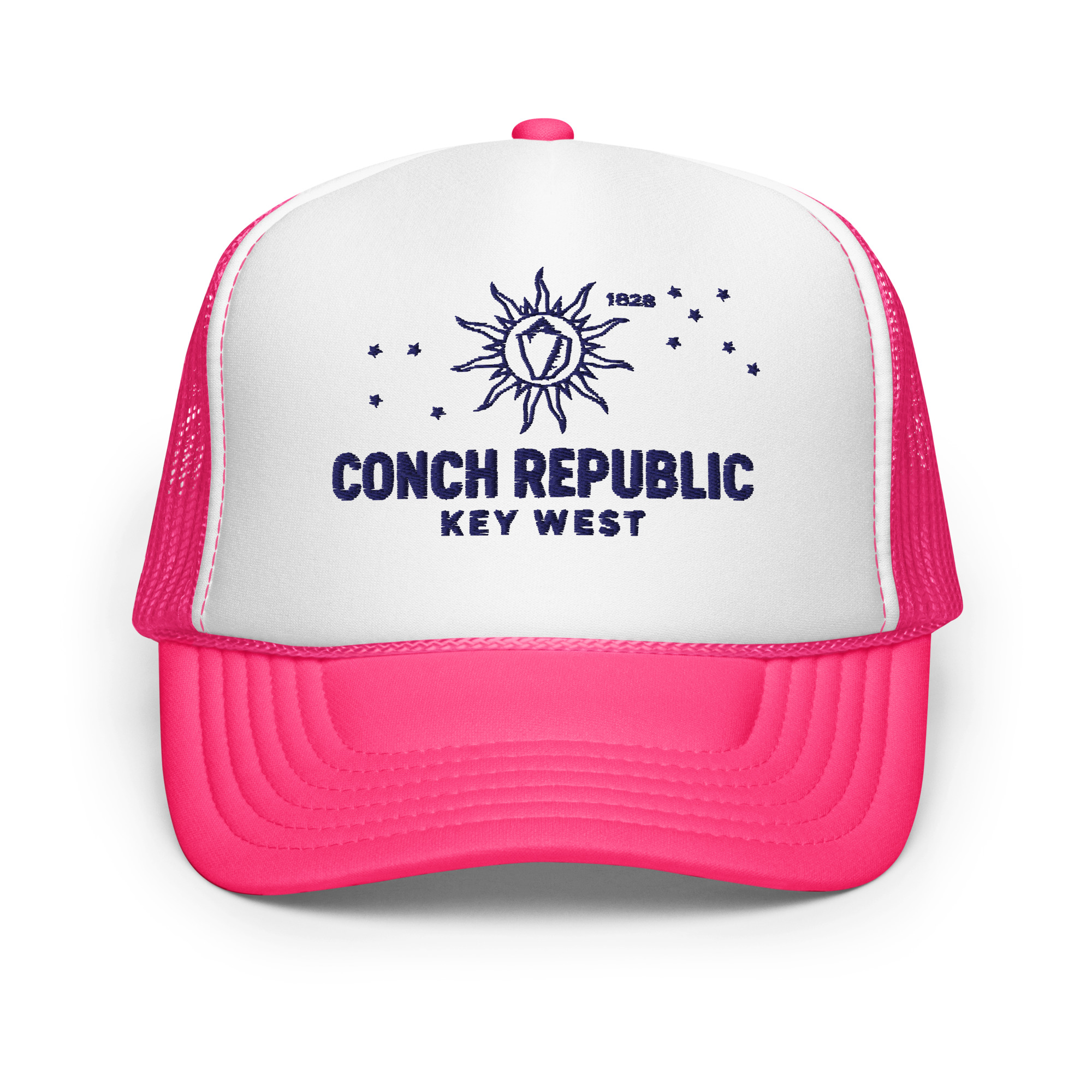 Key West Sun Shirts – Conch Republic – Foam Trucker Hat - Image 14