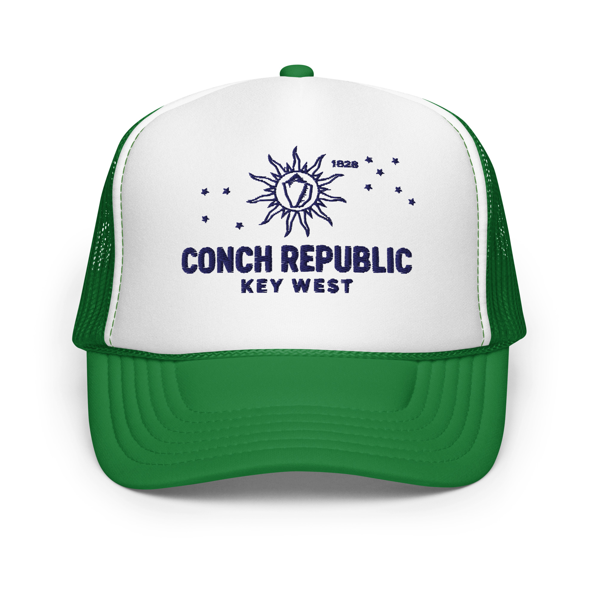 Key West Sun Shirts – Conch Republic – Foam Trucker Hat - Image 17