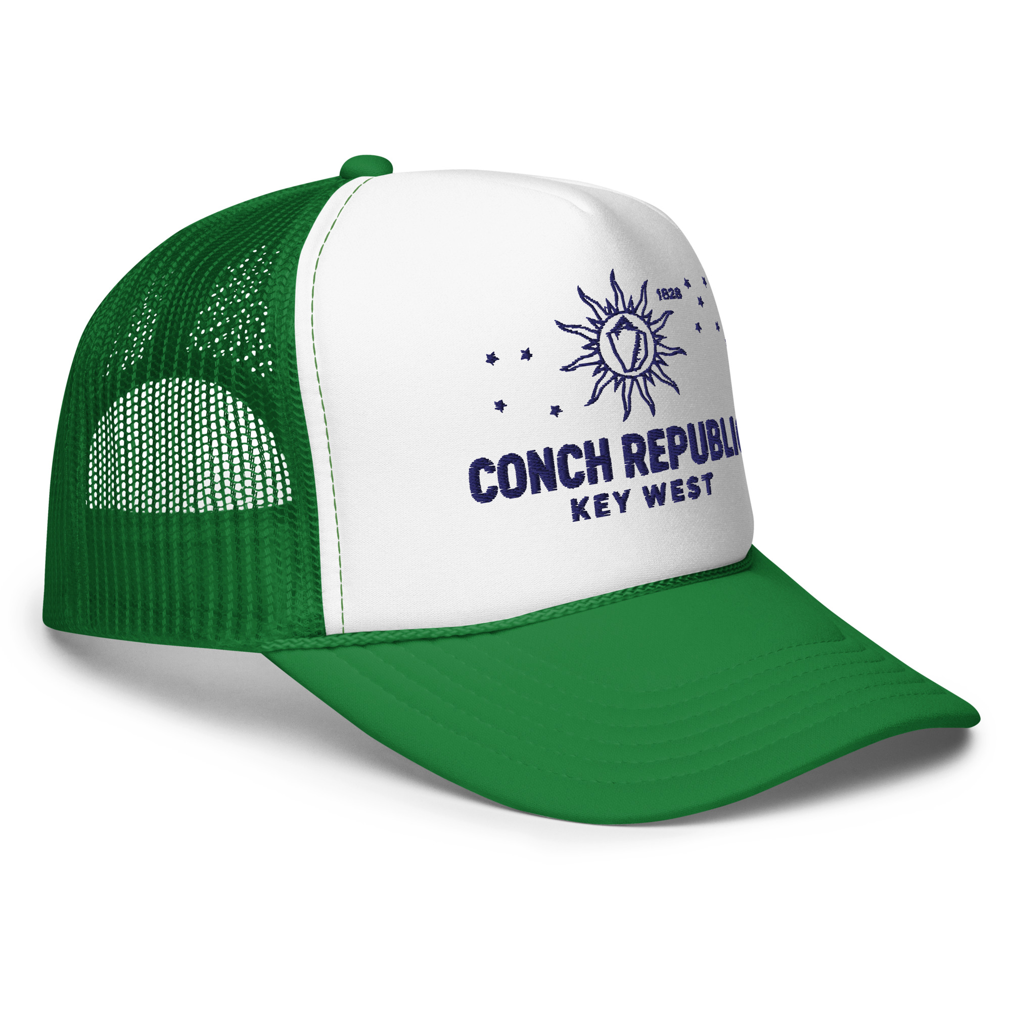 Key West Sun Shirts – Conch Republic – Foam Trucker Hat - Image 19