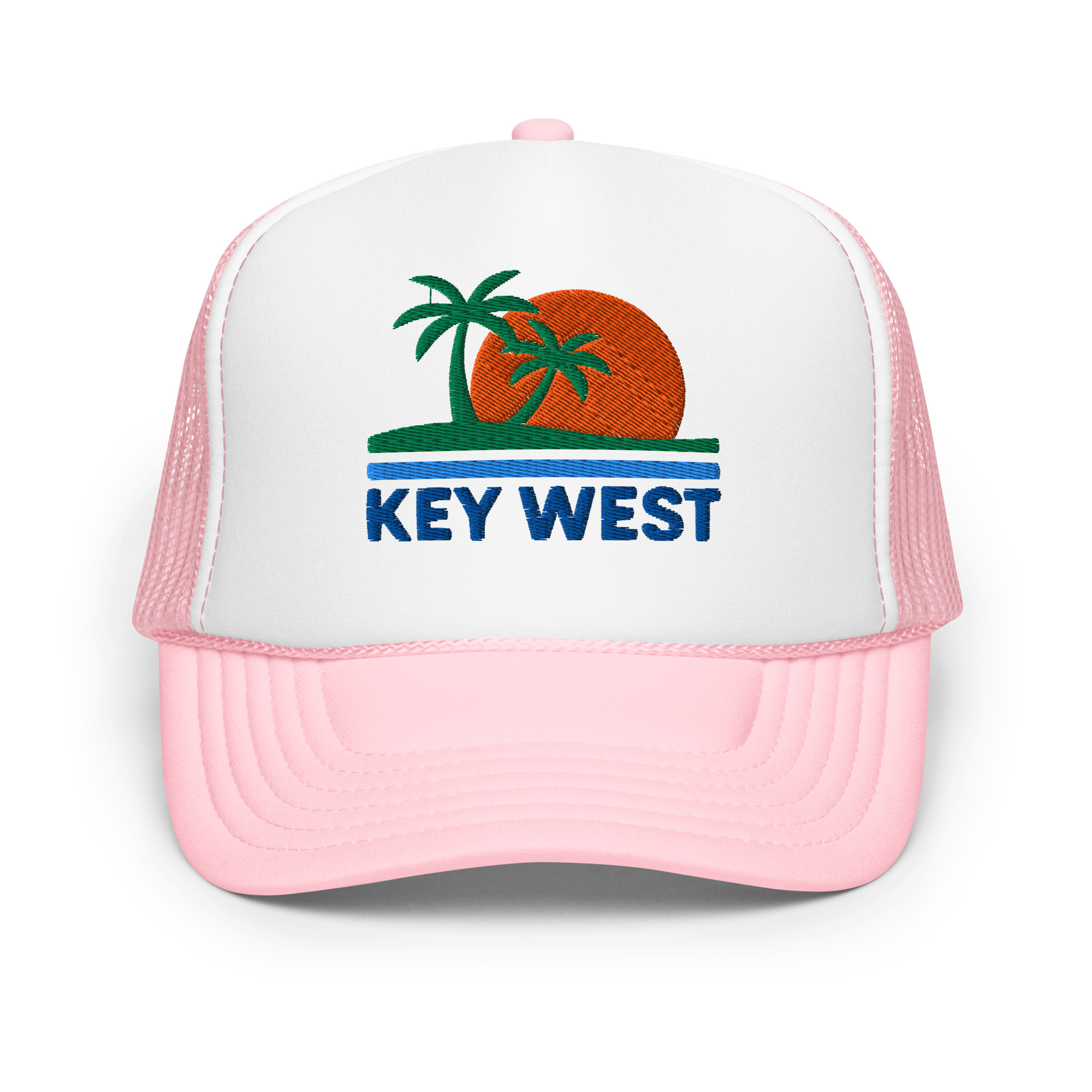 Key West Sun Shirts – Sunset Palms - Foam Trucker Hat - Image 37