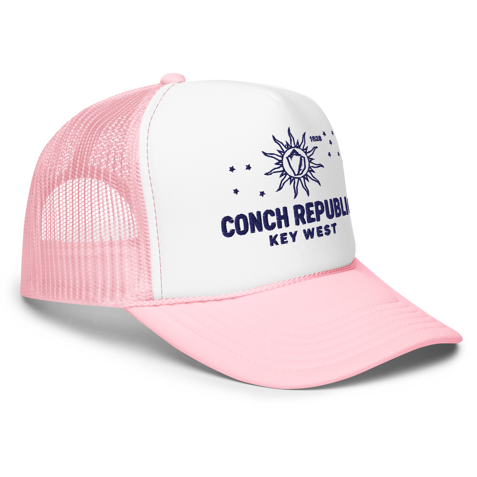 Key West Sun Shirts – Conch Republic – Foam Trucker Hat - Image 25